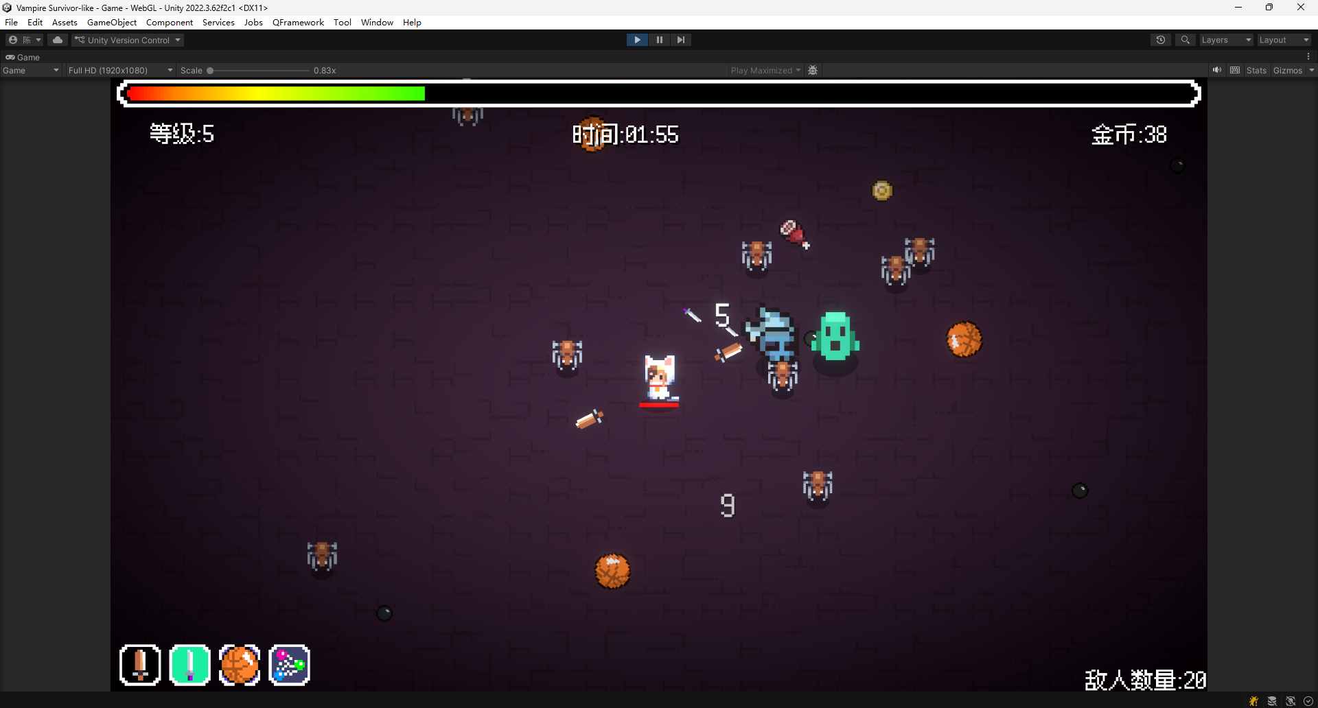 类幸存者游戏:从玩法循环到数值设计的实战总结